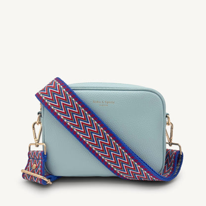 Correas con diseño azteca azul y rojo - Set surtido