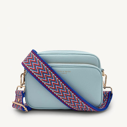 Correas con diseño azteca azul y rojo - Set surtido