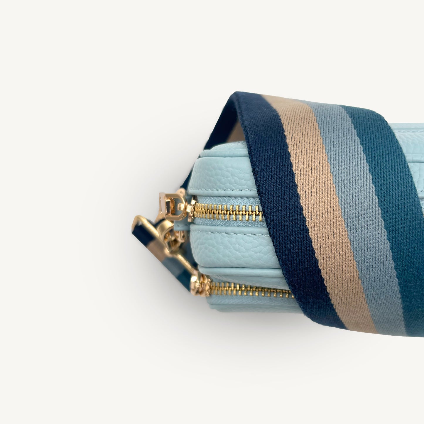 Correas surtidas con franja azul