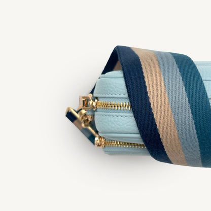 Correas surtidas con franja azul
