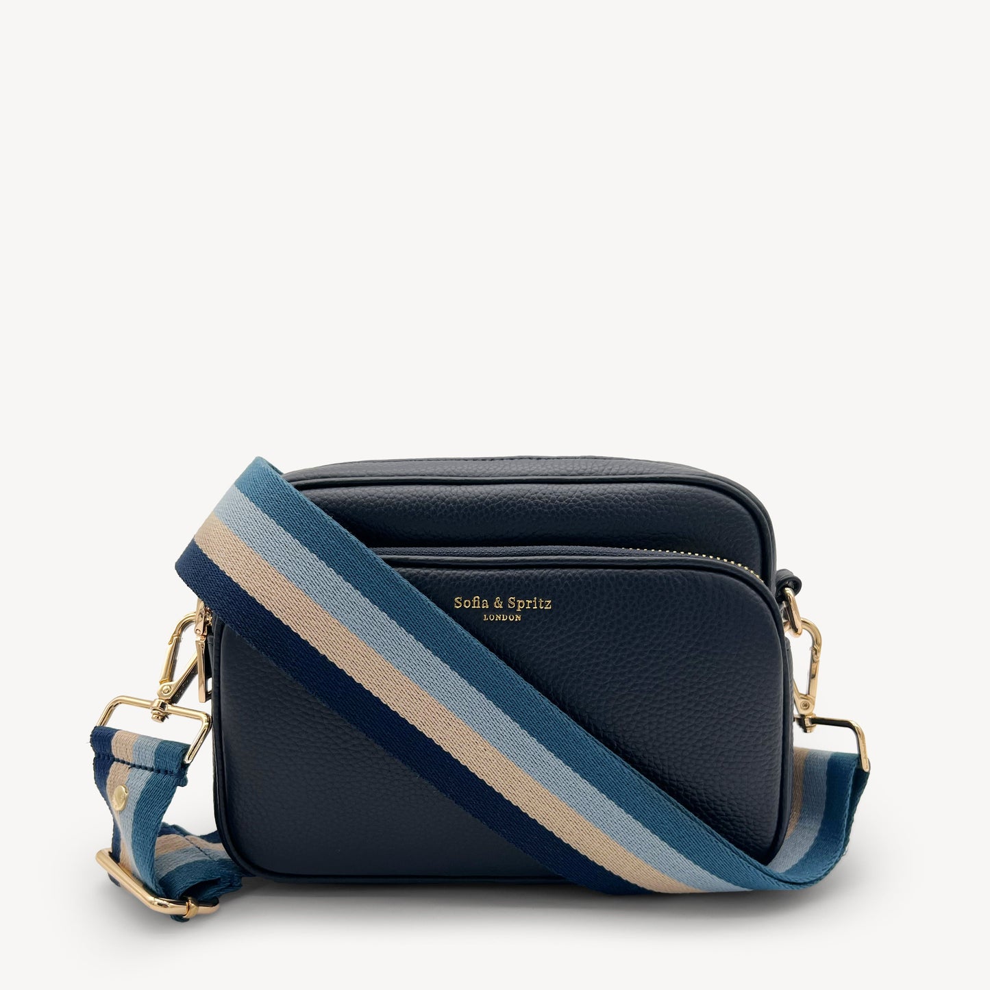 Correas surtidas con franja azul