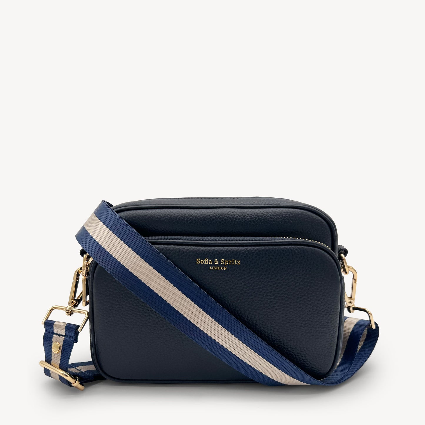 Bolso bandolera Alba azul marino - Elegante, imprescindible para el día a día