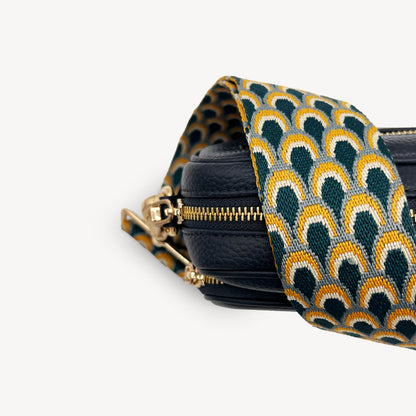 Correa turquesa de pavo real - Accesorio elegante inspirado en el pavo real