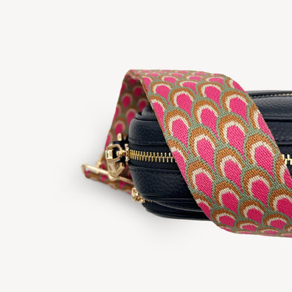 Correa Rosa Pavo Real - Accesorio Vibrante Inspirado en Plumas