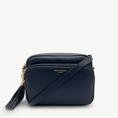 Bolso bandolera Alba azul marino - Elegante, imprescindible para el día a día