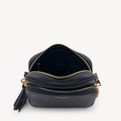 Bolso bandolera Alba azul marino - Elegante, imprescindible para el día a día