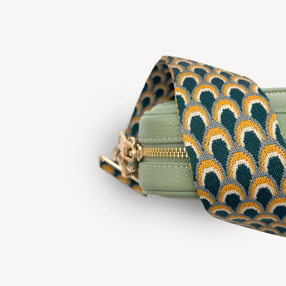 Correa turquesa de pavo real - Accesorio elegante inspirado en el pavo real