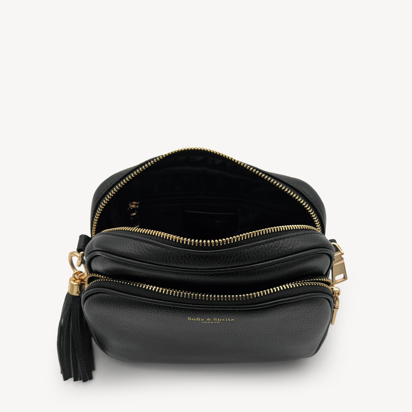 Alba Bolso bandolera negro – Estilo diario elegante y manos libres