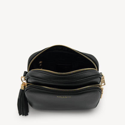 Alba Bolso bandolera negro – Estilo diario elegante y manos libres
