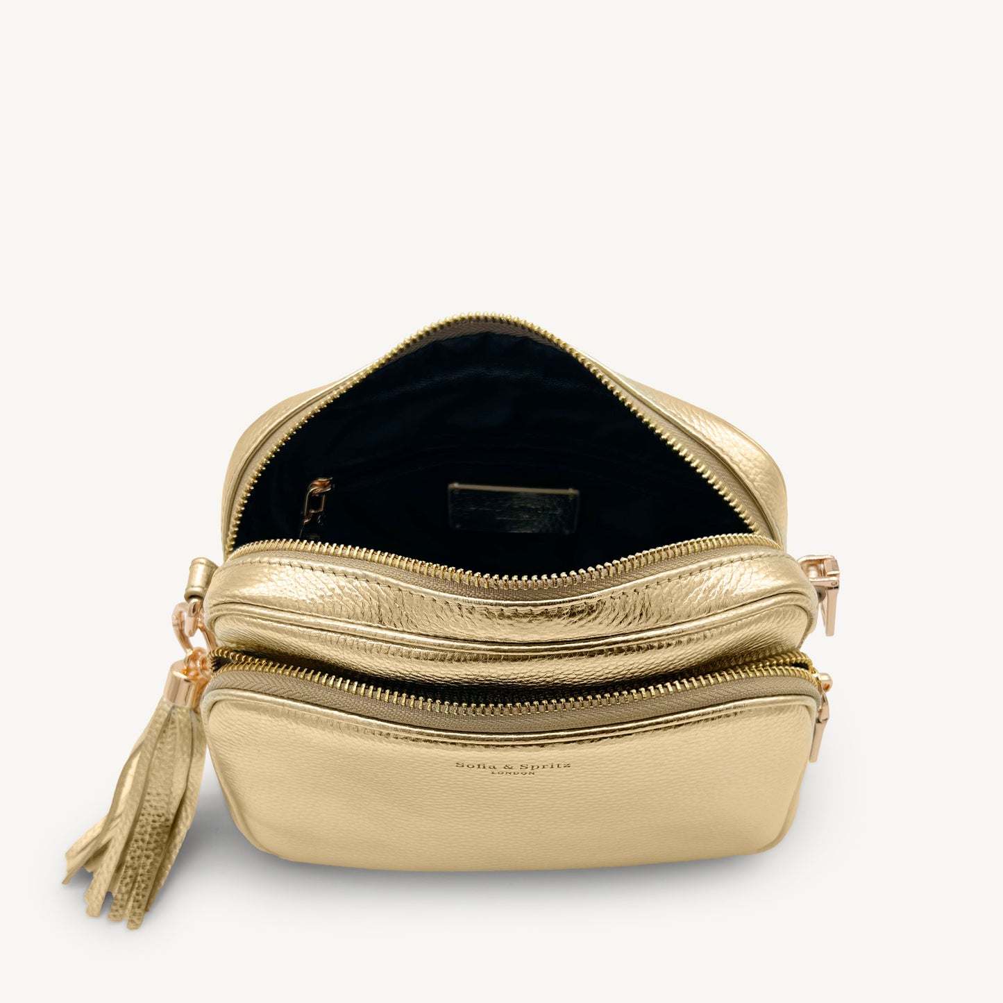 Alba Bolso bandolera dorado