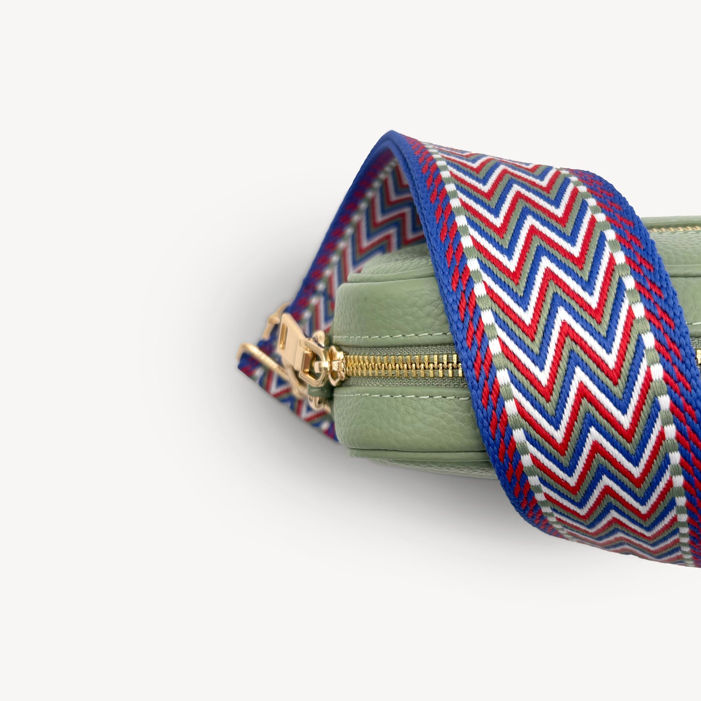 Correas con diseño azteca azul y rojo - Set surtido