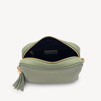 Bolso bandolera Lyla en verde salvia – elegante, imprescindible para el día a día