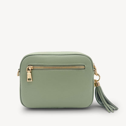 Bolso bandolera Alba en verde salvia