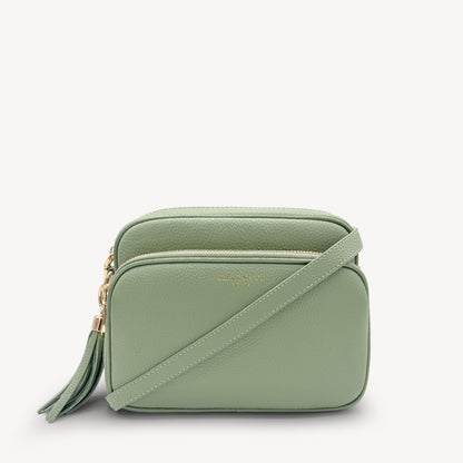 Bolso bandolera Alba en verde salvia