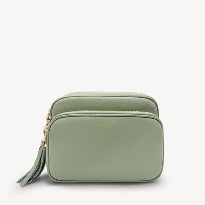 Bolso bandolera Alba en verde salvia