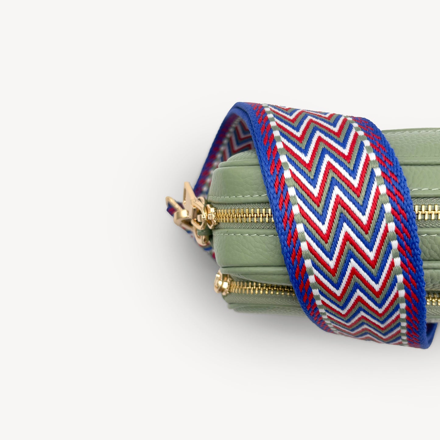 Correas con diseño azteca azul y rojo - Set surtido