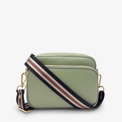 Colección de correas negras y doradas
