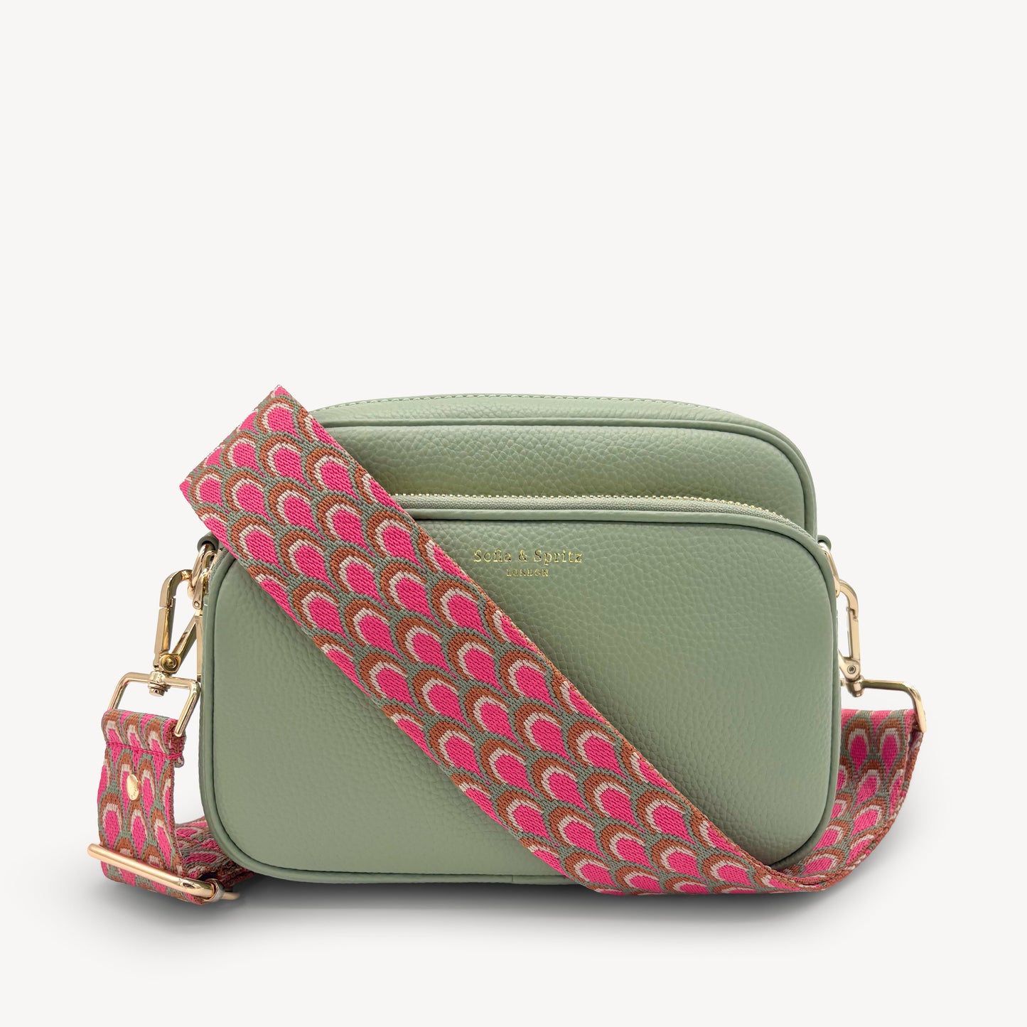 Correa Rosa Pavo Real - Accesorio Vibrante Inspirado en Plumas