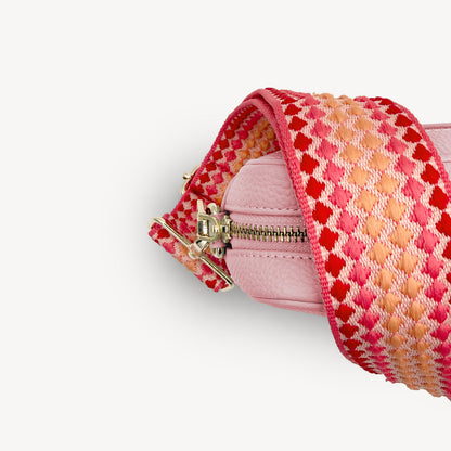 Set de correas surtidas con lunares de color rosa