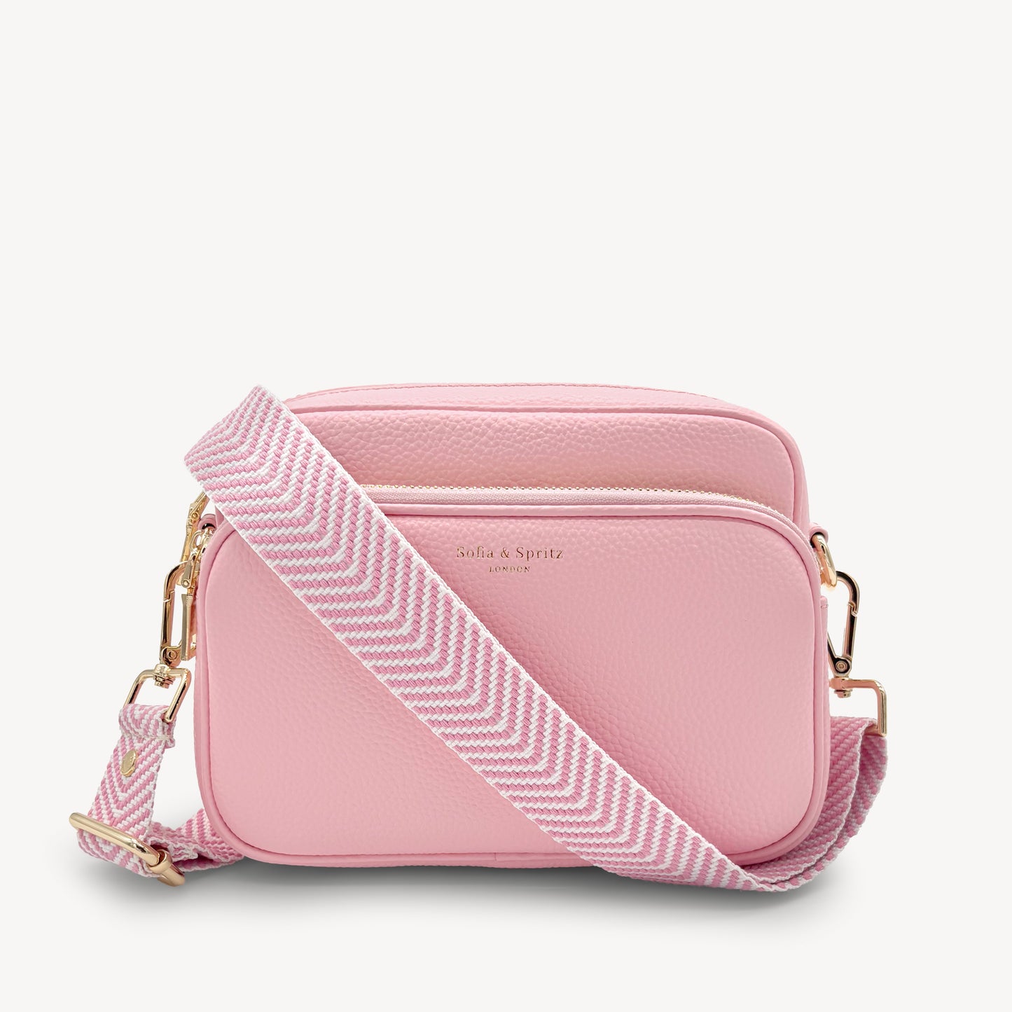 Bolso bandolera Alba en rosa empolvado – Estilo diario sin esfuerzo