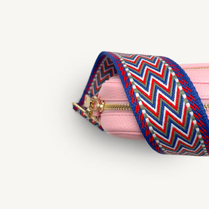 Correas con diseño azteca azul y rojo - Set surtido