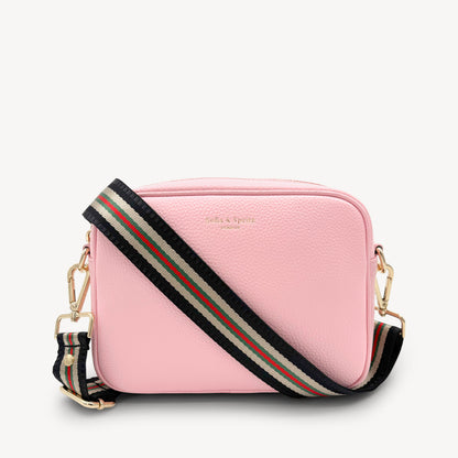 Colección de correas negras y doradas