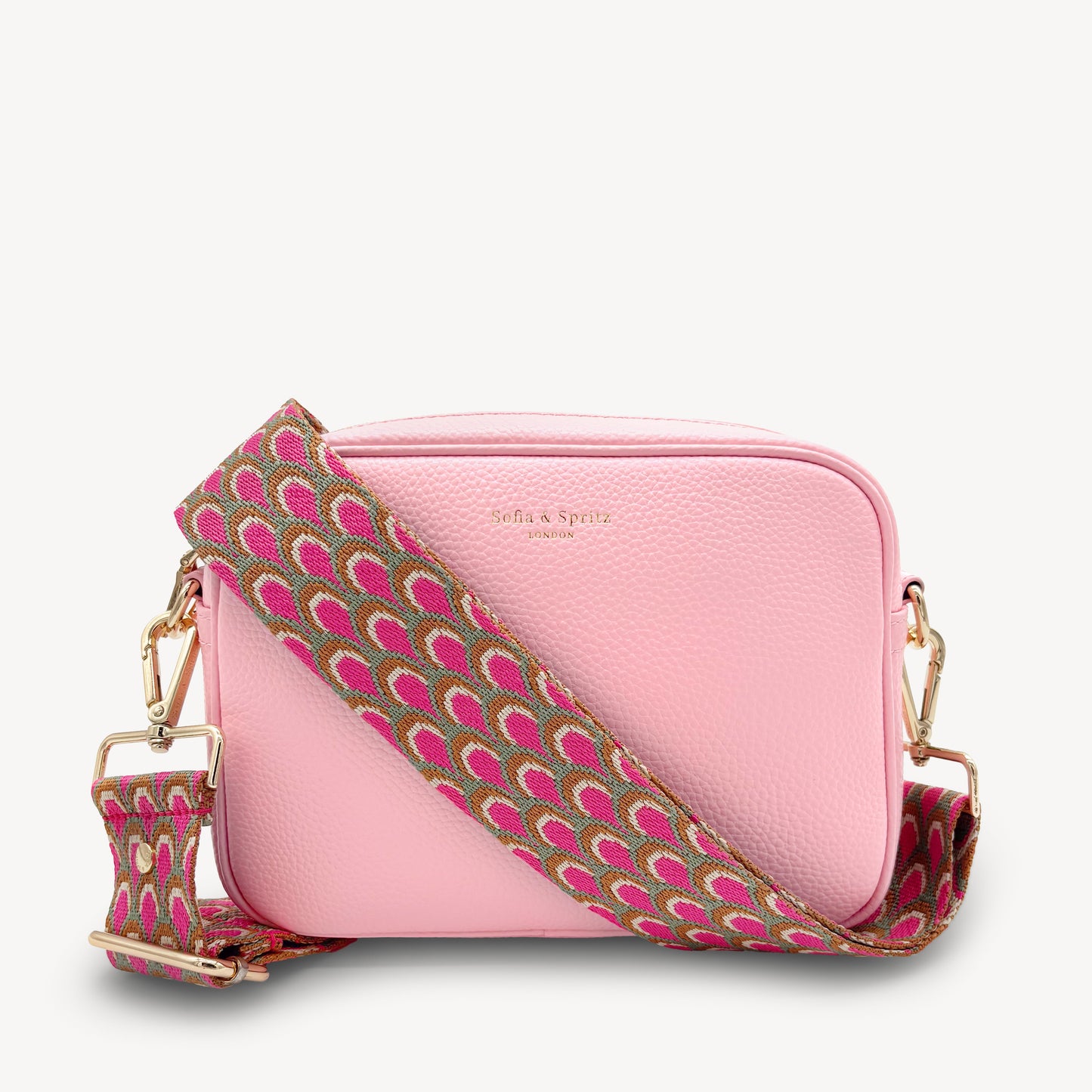 Correa Rosa Pavo Real - Accesorio Vibrante Inspirado en Plumas