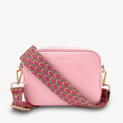 Correa Rosa Pavo Real - Accesorio Vibrante Inspirado en Plumas