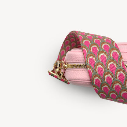 Correa Rosa Pavo Real - Accesorio Vibrante Inspirado en Plumas