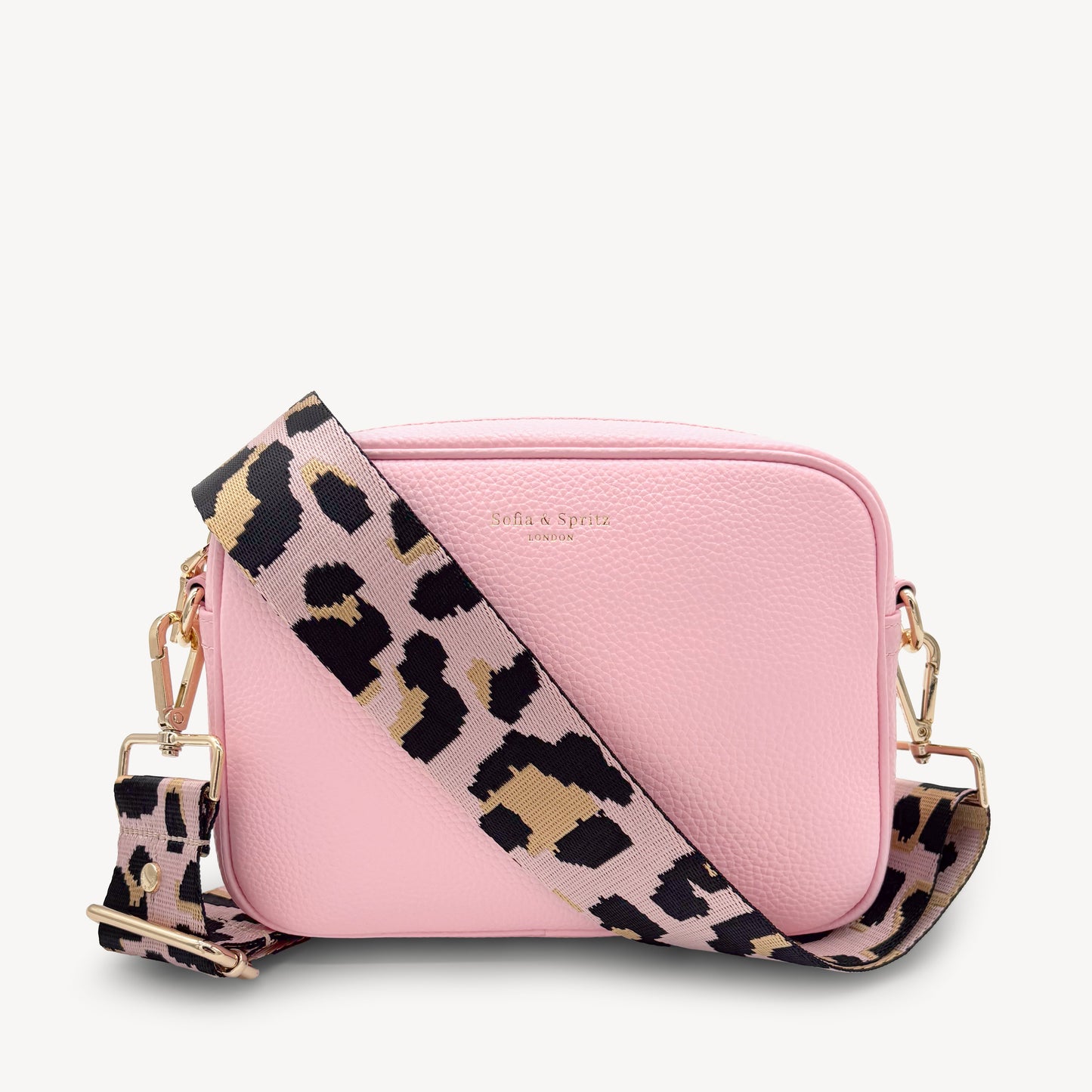 Bolso cruzado Lyla en rosa blush - Elegante, compacto, esencial para el día a día