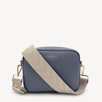 Correa de flecha azul claro y arena – Toque elegante y sutil