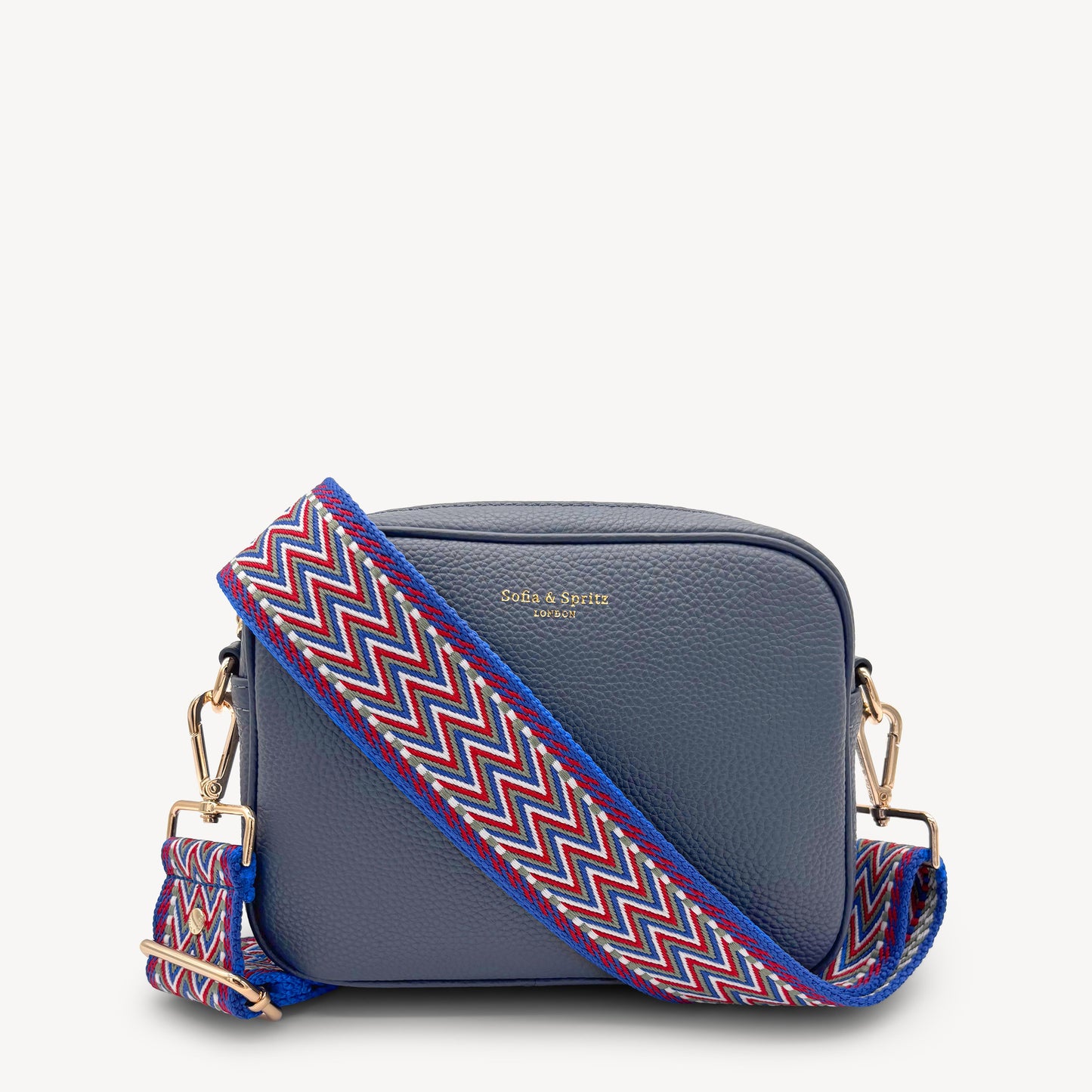 Correas con diseño azteca azul y rojo - Set surtido