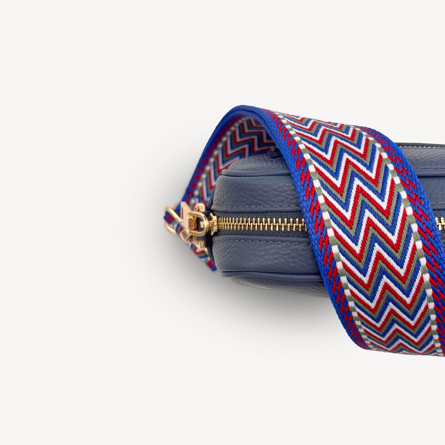 Correas con diseño azteca azul y rojo - Set surtido