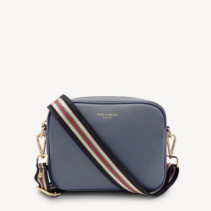 Colección de correas negras y doradas