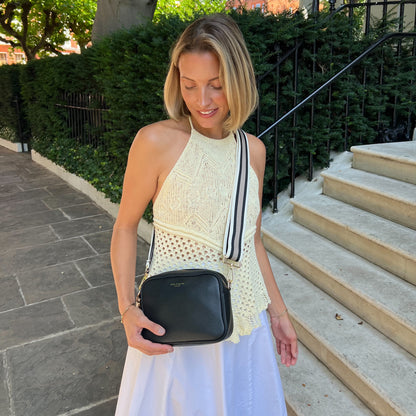 Bolso bandolera Lyla en negro elegante