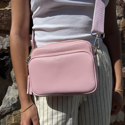 Bolso bandolera Alba en rosa empolvado – Estilo diario sin esfuerzo