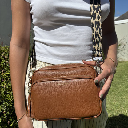 Bolso bandolera Alba en tono beige - Estilo diario elegante
