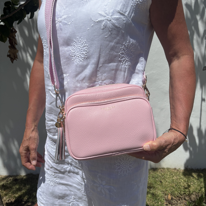 Bolso bandolera Alba en rosa empolvado – Estilo diario sin esfuerzo