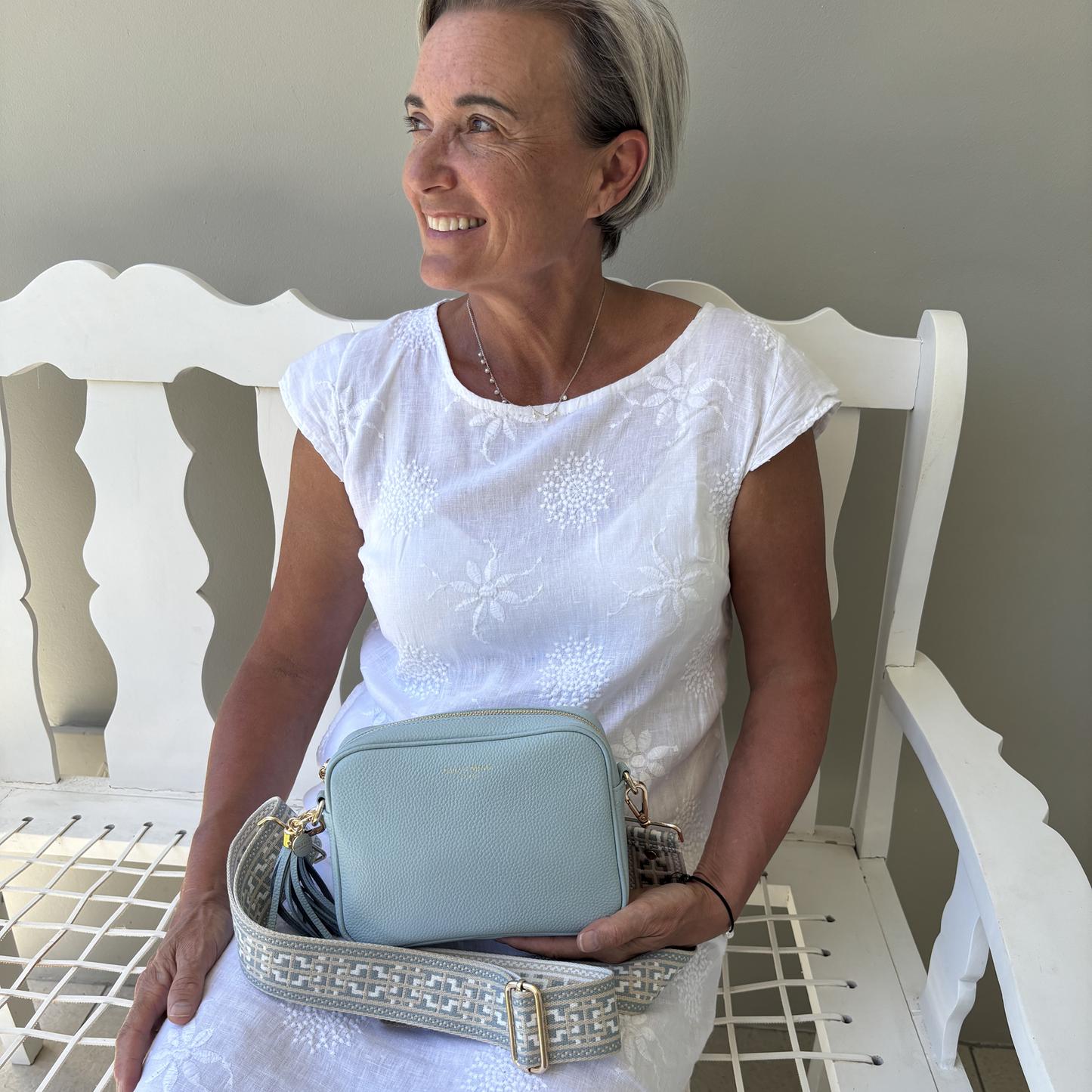 Lyla Bolso bandolera en azul cielo
