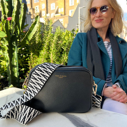 Bolso bandolera Lyla en negro elegante