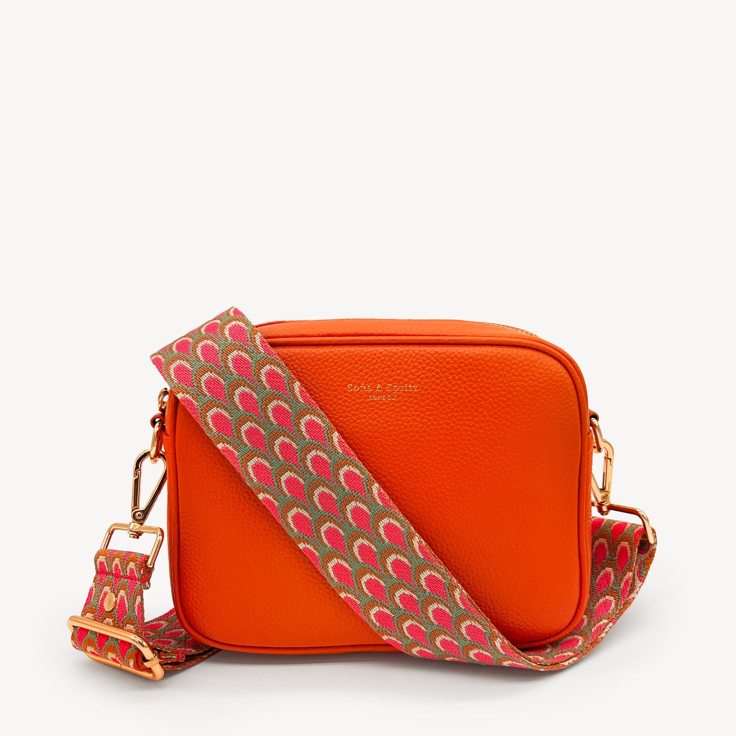 Correa Rosa Pavo Real - Accesorio Vibrante Inspirado en Plumas
