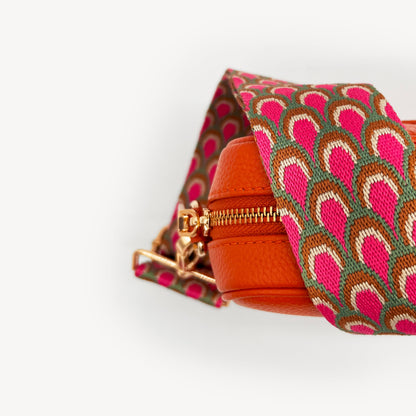 Correa Rosa Pavo Real - Accesorio Vibrante Inspirado en Plumas