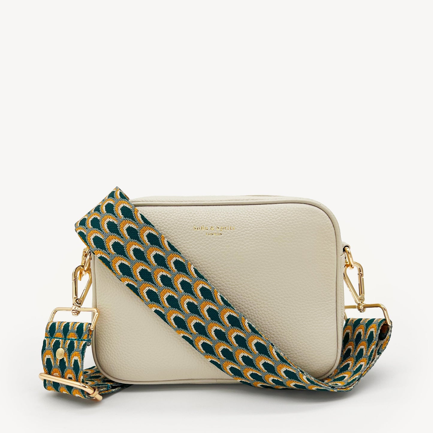 Correa turquesa de pavo real - Accesorio elegante inspirado en el pavo real