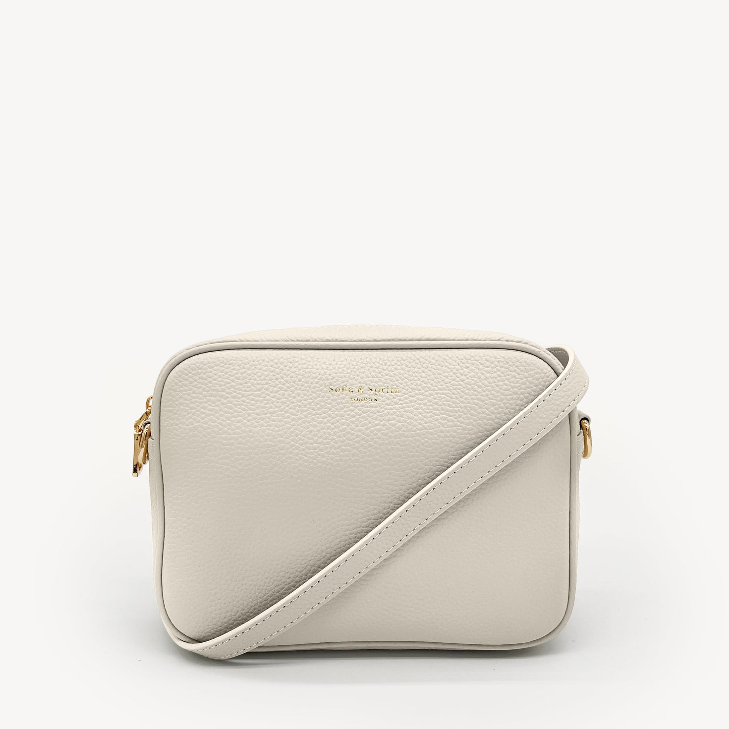 Bolso bandolera Lyla en tono piedra - elegante, imprescindible para el día a día
