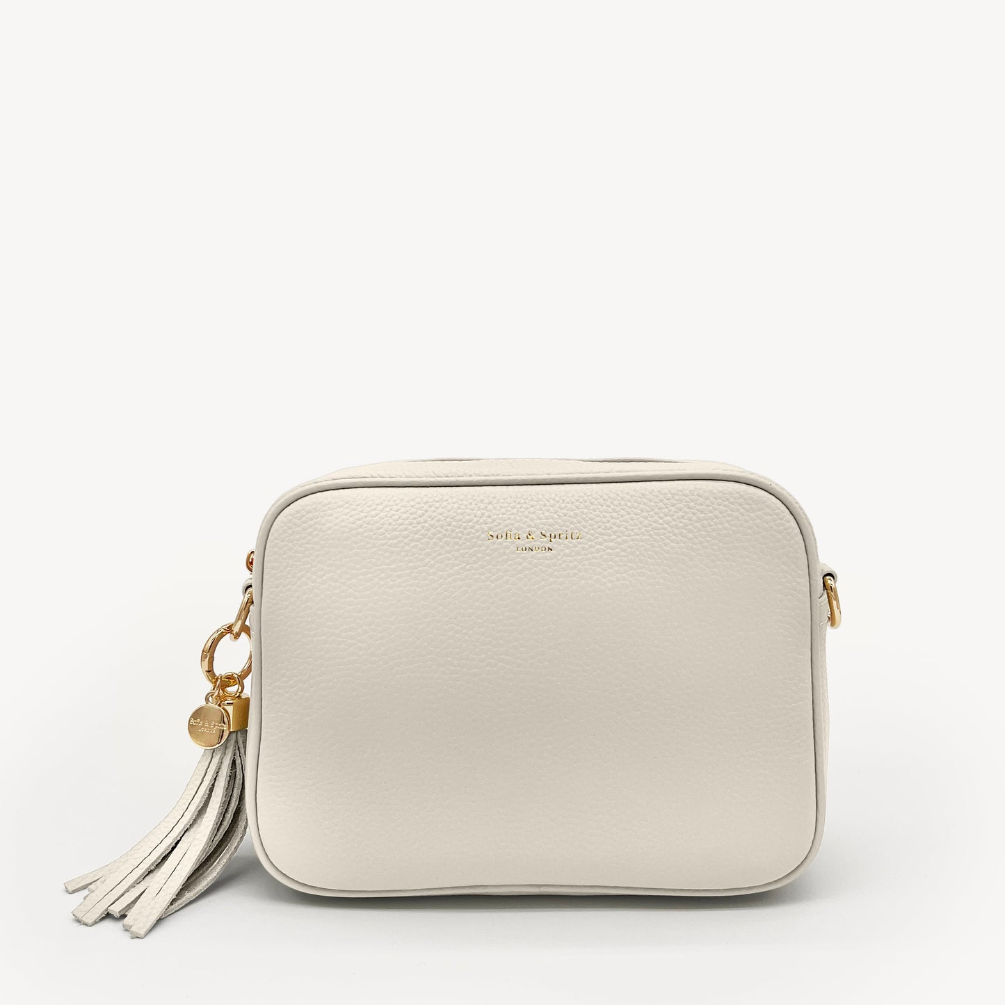 Bolso bandolera Lyla en tono piedra - elegante, imprescindible para el día a día