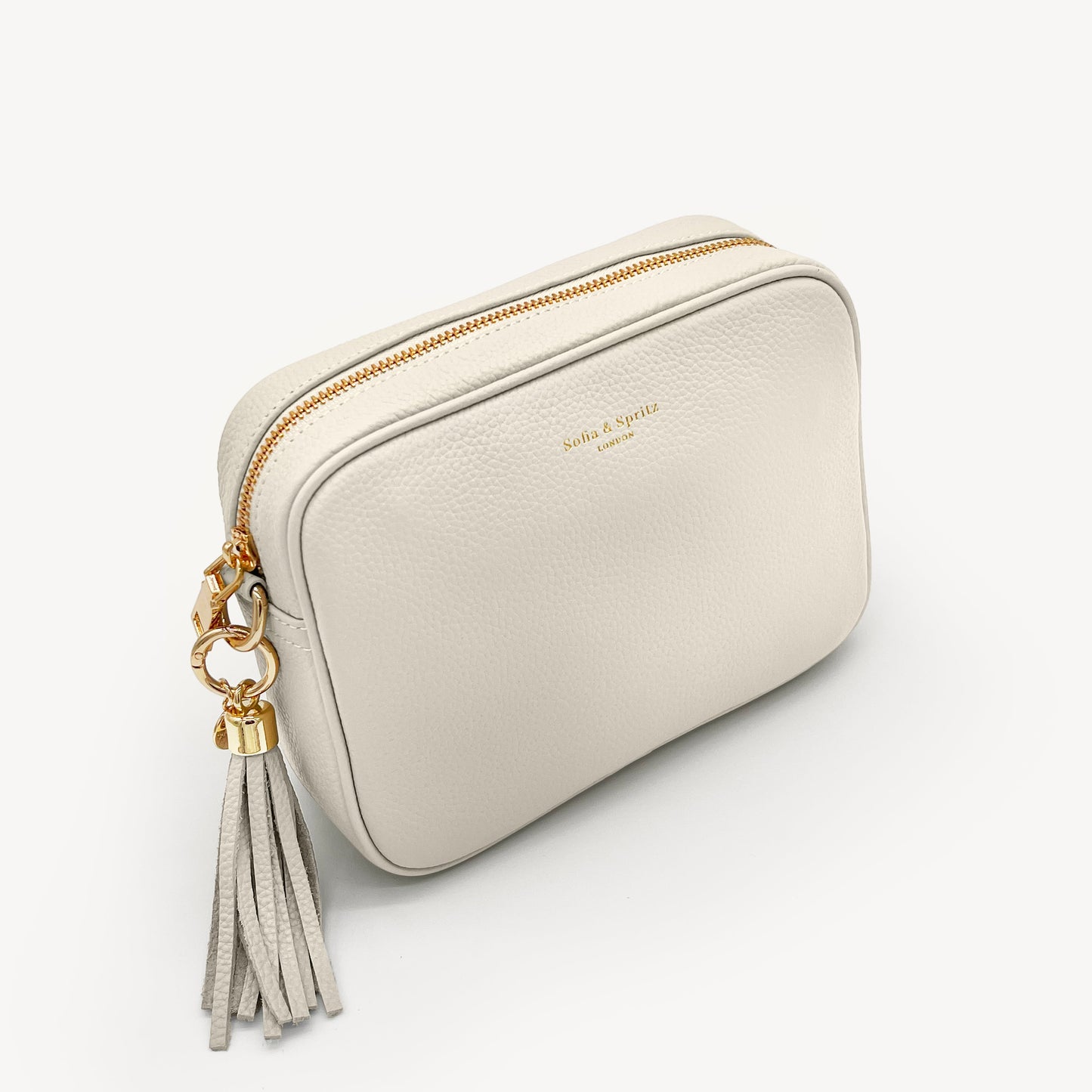 Bolso bandolera Lyla en tono piedra - elegante, imprescindible para el día a día