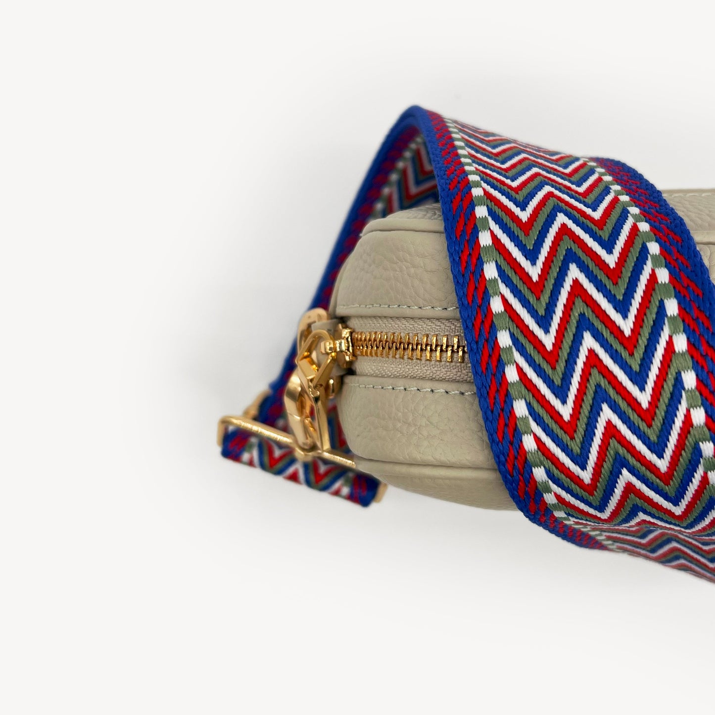 Correas con diseño azteca azul y rojo - Set surtido