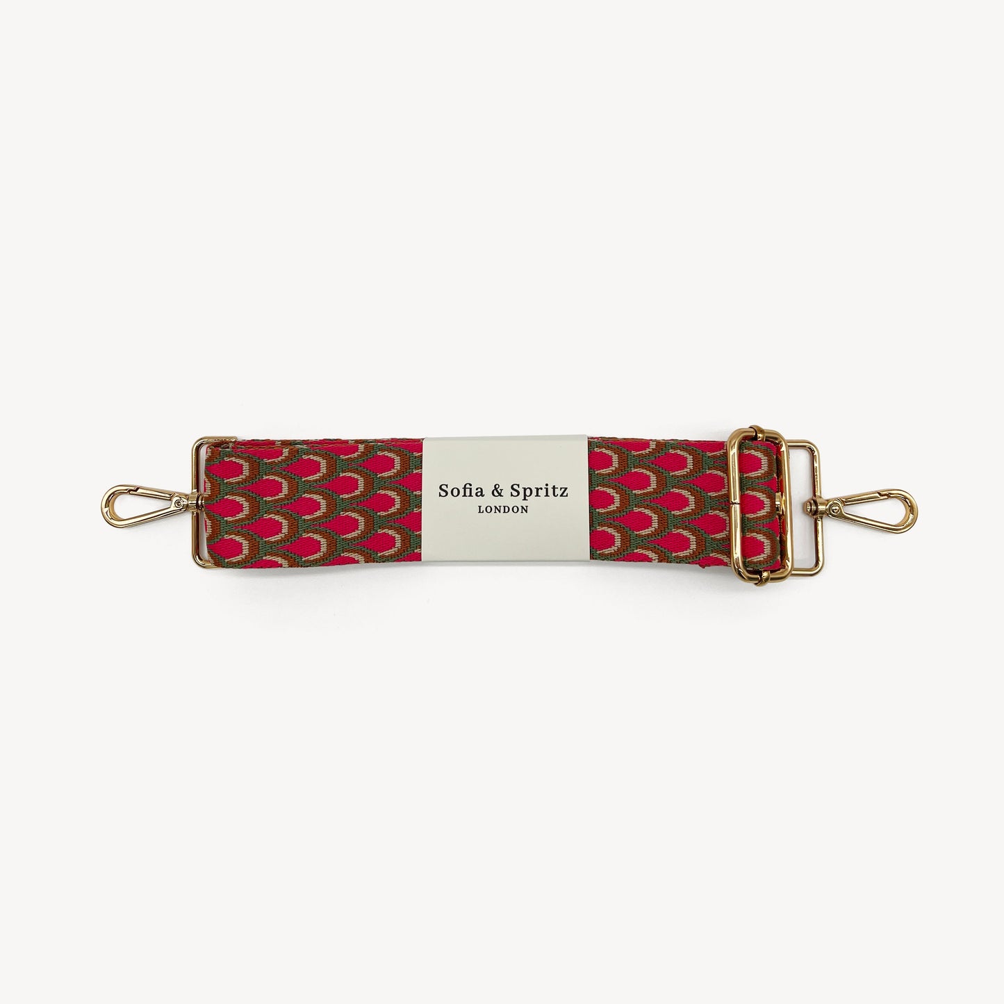 Correa Rosa Pavo Real - Accesorio Vibrante Inspirado en Plumas