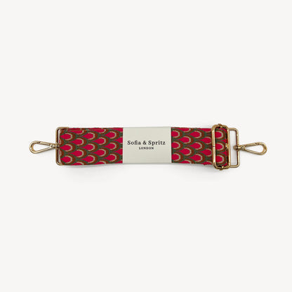 Correa Rosa Pavo Real - Accesorio Vibrante Inspirado en Plumas