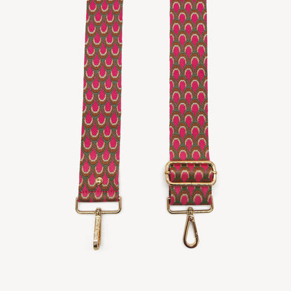 Correa Rosa Pavo Real - Accesorio Vibrante Inspirado en Plumas
